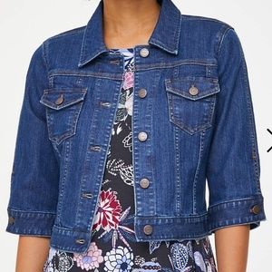 Loft CROPPED JEAN JACKET